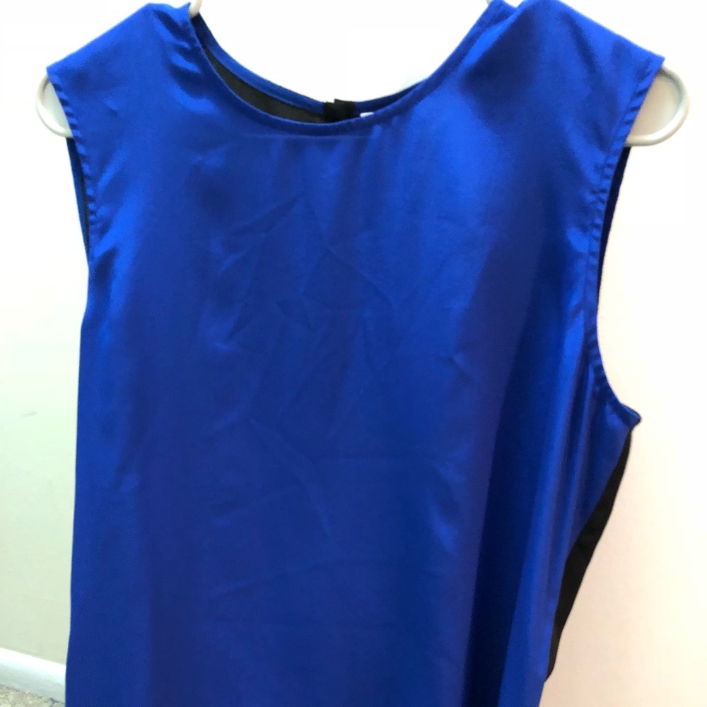 Sleeveless DVF blouse